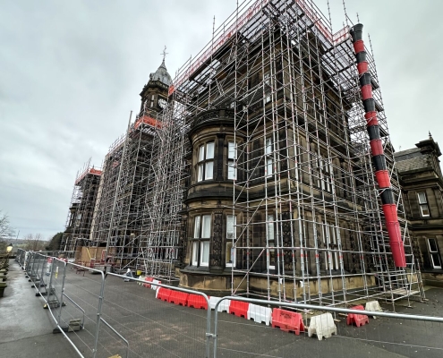 Access Stairs and Temporary Staircases for restoration project
